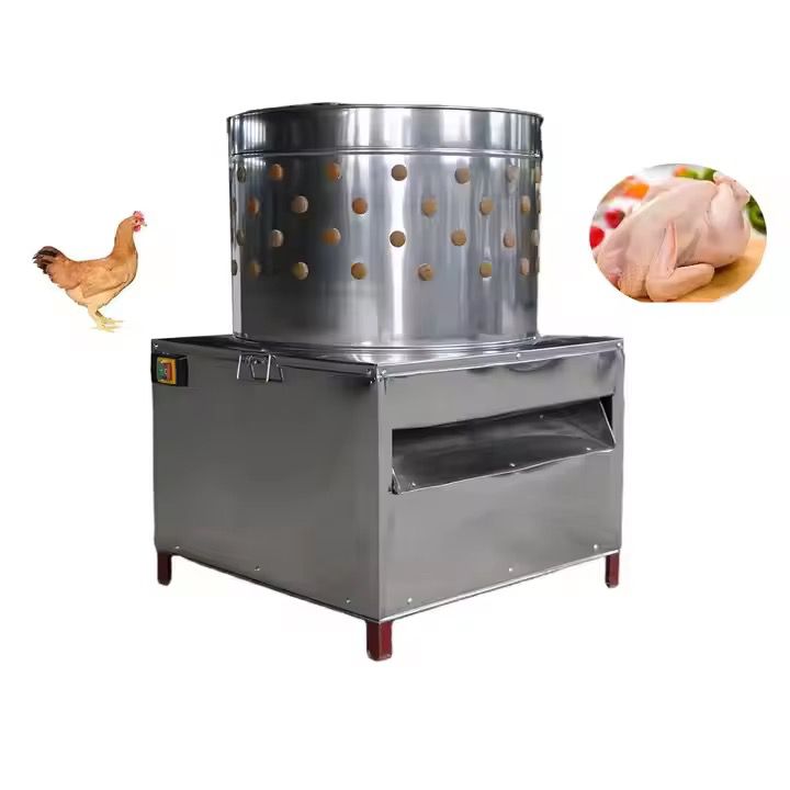 Peladora de Pollos (Capacidad: 8–9 Pollos / 17 kg aprox.) 110V
