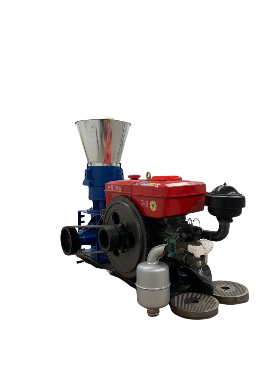 Peletizadora De Alimento 600kg/hr, Motor A Diesel 25hp