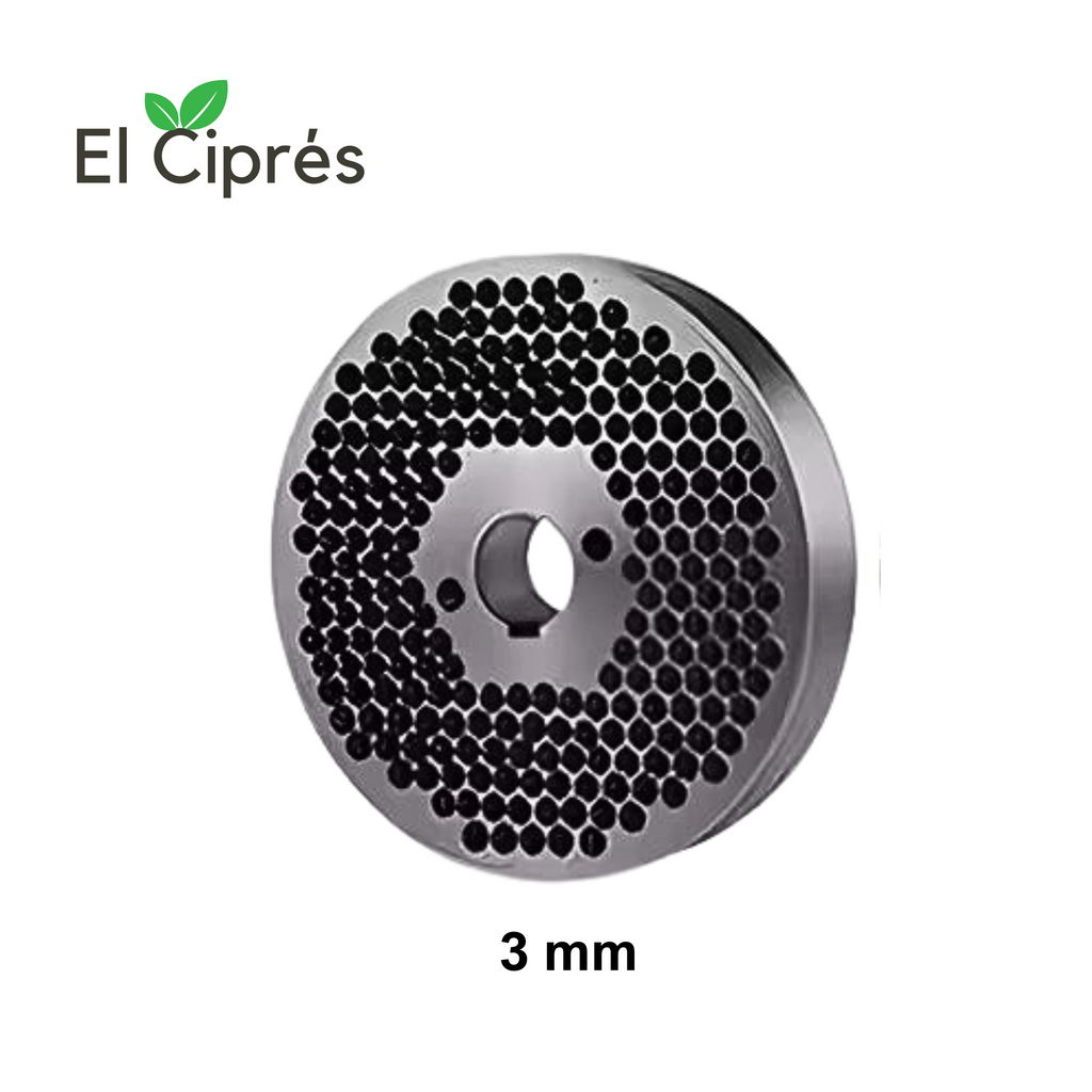 Disco 3mm para Peletizadora de Alimento Modelo 150Kg/hr