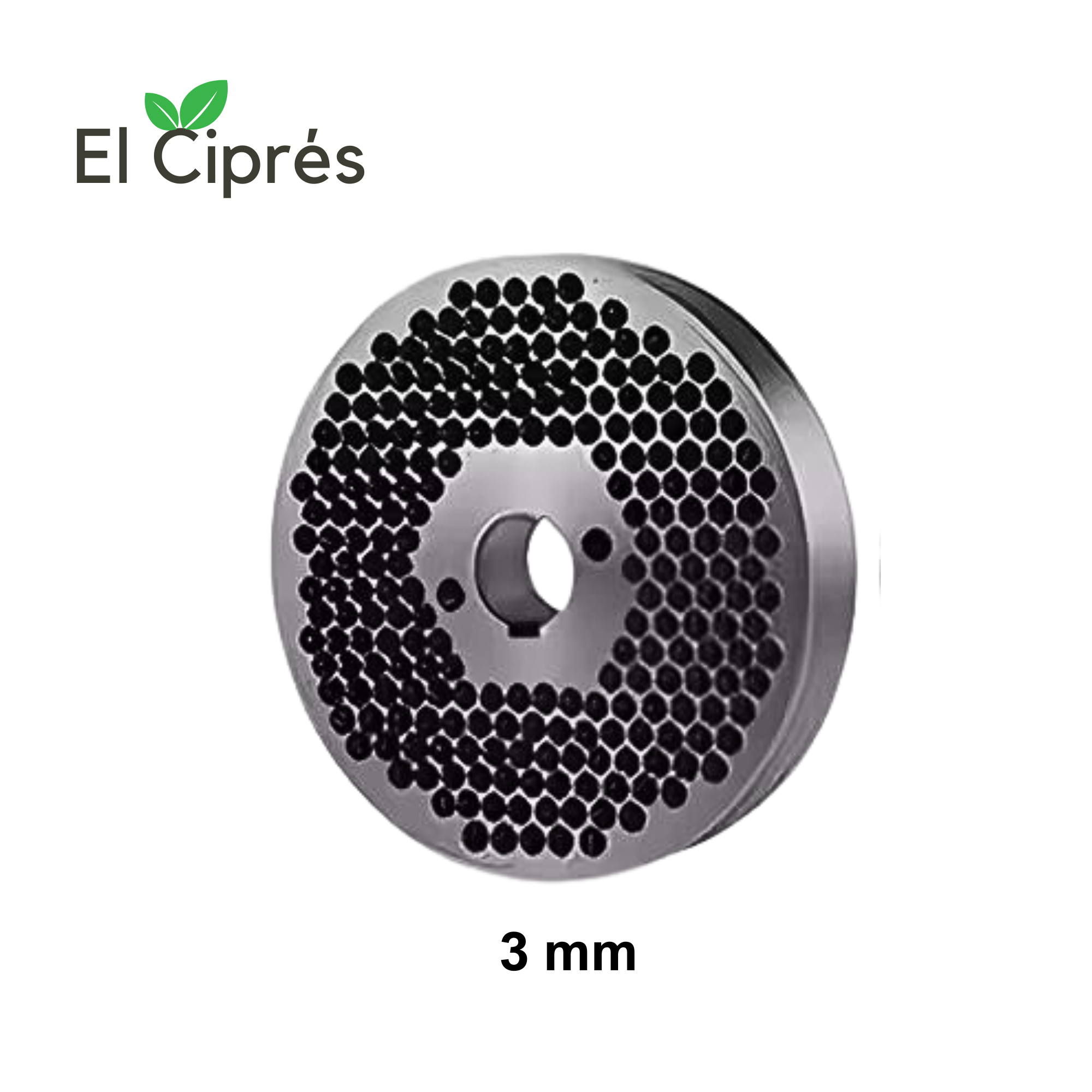 Disco 3mm para Peletizadora de Alimento Modelo 150Kg/hr