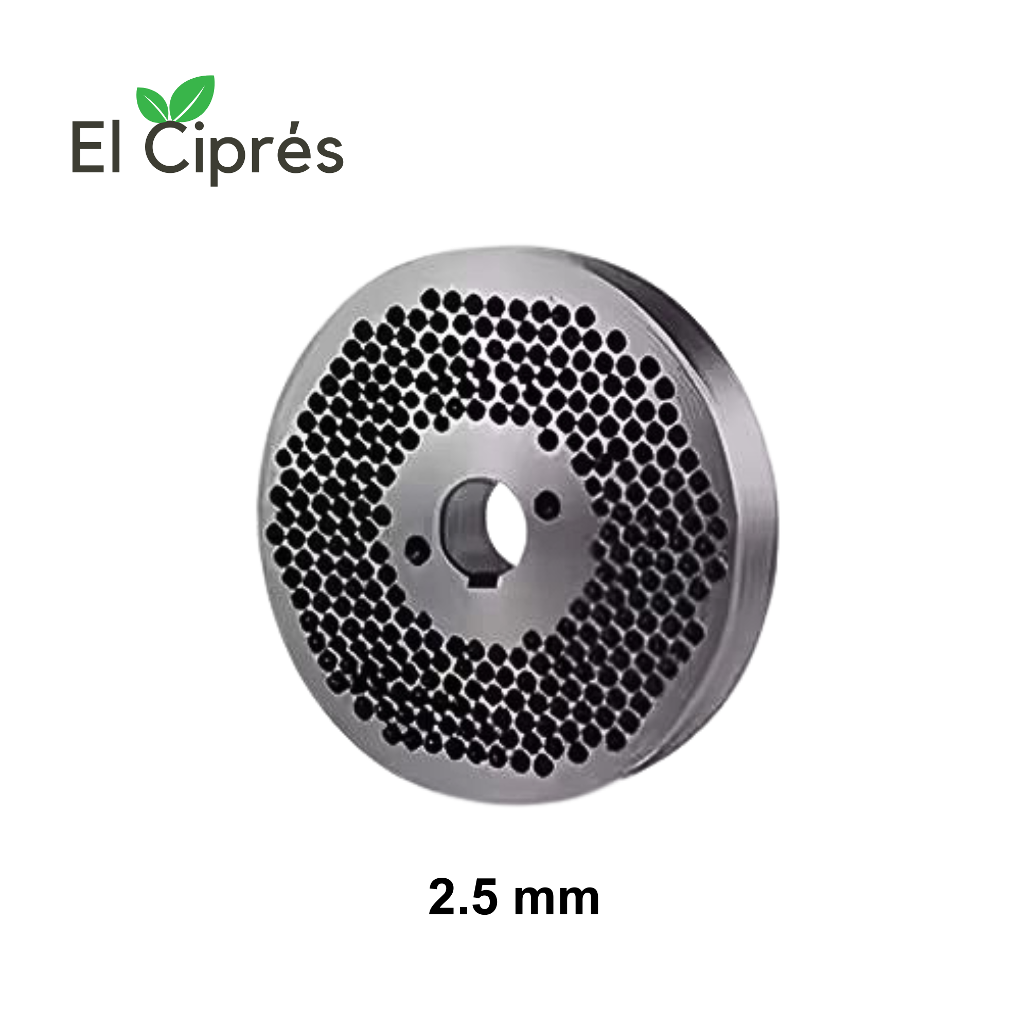 Disco 2.5mm para Peletizadora de Alimento Modelo 300Kg/hr