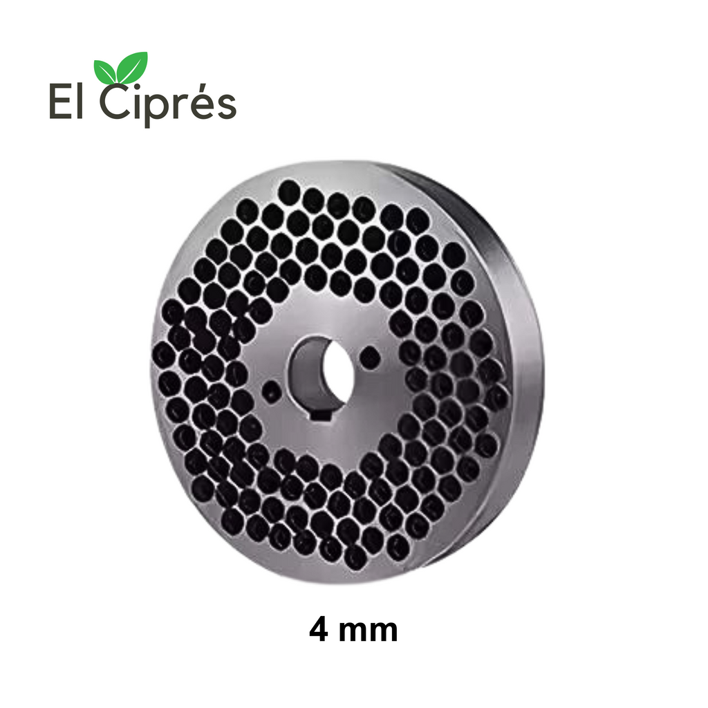 Disco 4mm para Peletizadora de Alimento Modelo 300Kg/hr