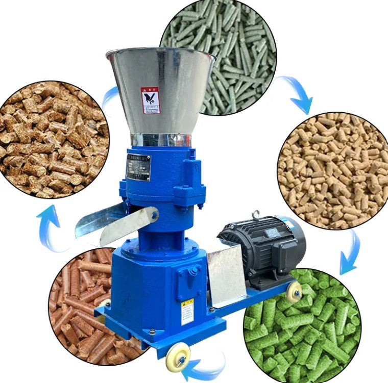 Peletizadora De Alimento 600kg/hr,motor Eléctrico 380 Volts