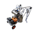 Ordeñadora de Doble Motor (Eléctrico y Gasolina) 2 botes de 25Lts.