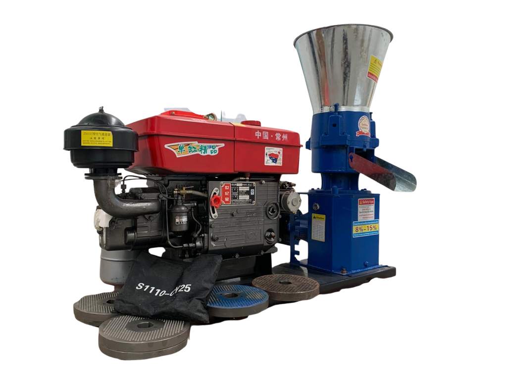 Peletizadora De Alimento 600kg/hr, Motor A Diesel 25hp